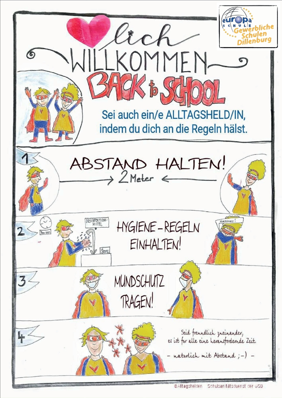 Abstand Flyer klein